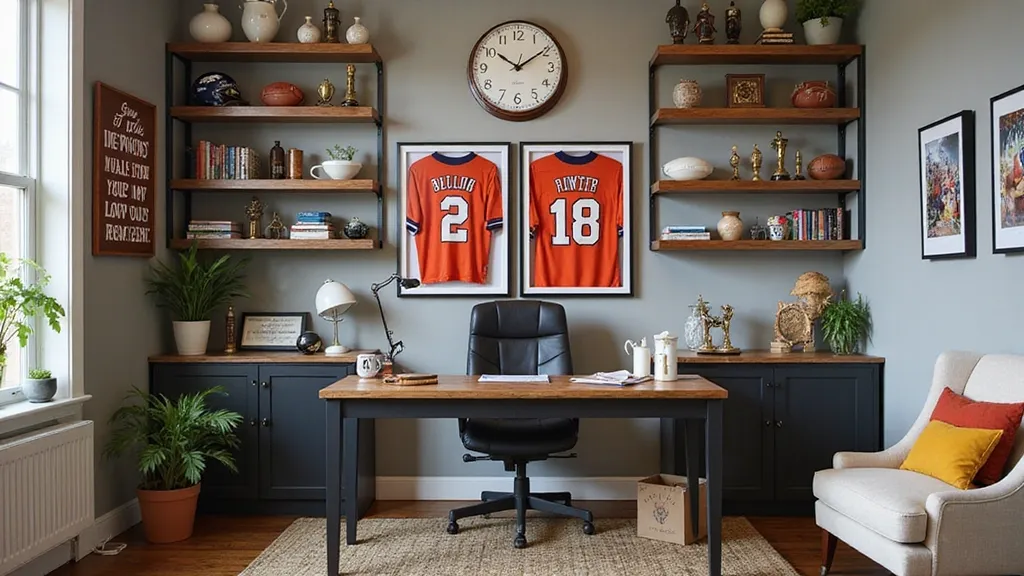 10 Home Office Decorations for Sports Fans That Will Make You Say 'Game On!'