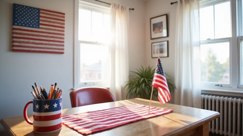 The Ultimate Guide to Infusing Patriotic Spirit into Your Home Office