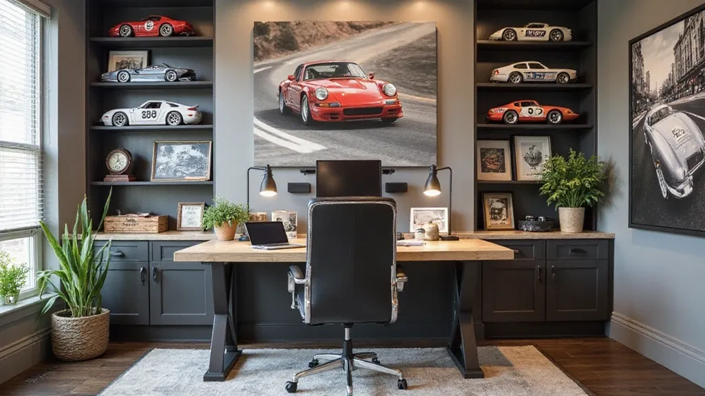 20 Epic Home Office Decorations for Car Fans That'll Rev Up Your Workspace!