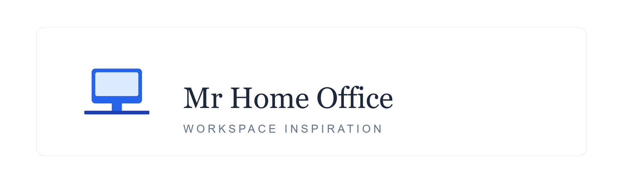 Mr Home Office