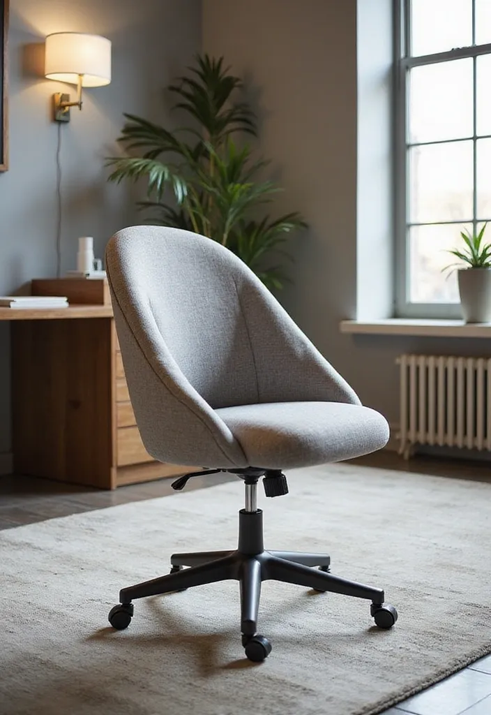 12 Affordable Office Chairs That Boost Productivity Without Breaking the Bank (#9 Is a Steal!) - 12. The All-Rounder: Zuo Modern Tuxedo Office Chair