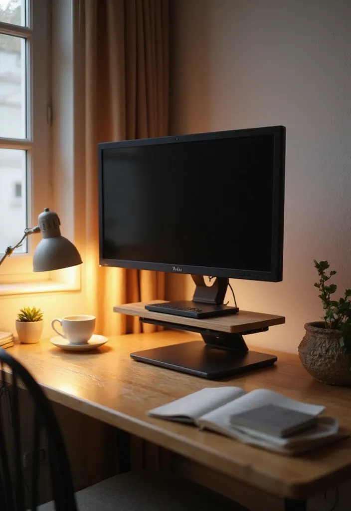 12 Stylish Monitor Stands That'll Transform Your Workspace Into an Ergonomic Paradise! - 10. The Compact Powerhouse