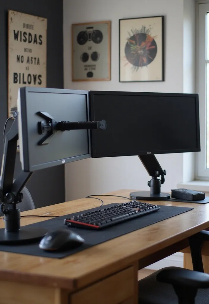 12 Stylish Monitor Stands That'll Transform Your Workspace Into an Ergonomic Paradise! - 12. The Multi-Monitor Stand