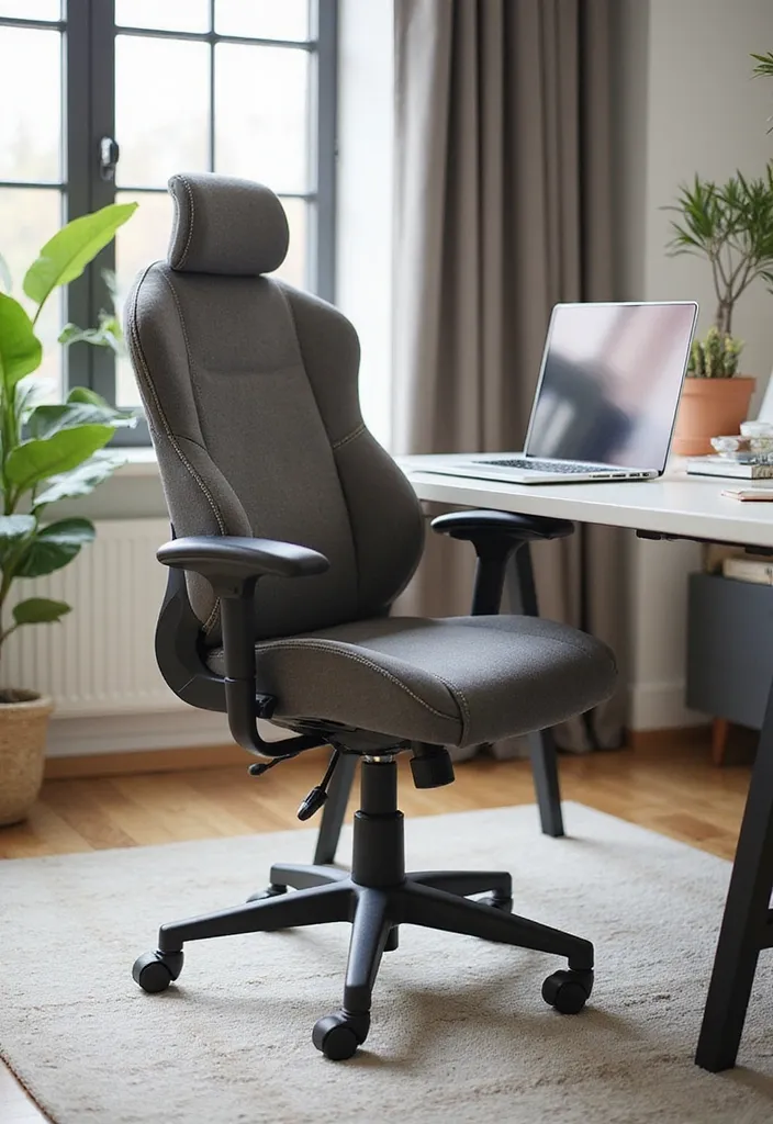 15 Home Office Accessories That Will Skyrocket Your Productivity (You’ll Love #7!) - 1. Ergonomic Chair