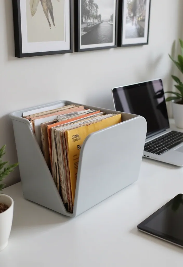 15 Home Office Accessories That Will Skyrocket Your Productivity (You’ll Love #7!) - 14. File Organizer