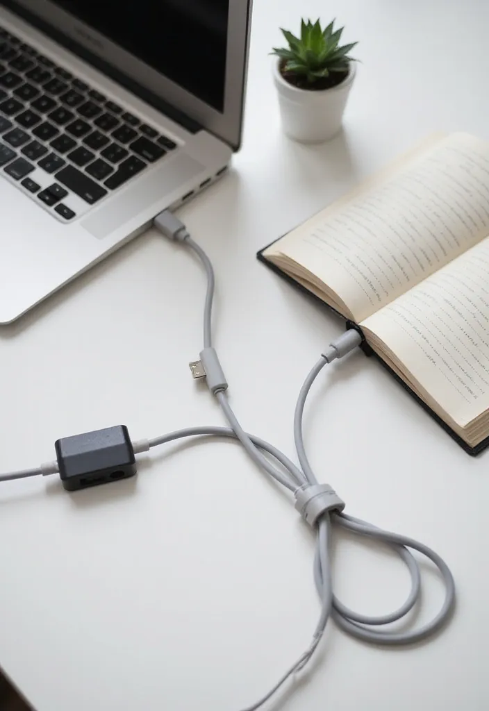 15 Home Office Accessories That Will Skyrocket Your Productivity (You’ll Love #7!) - 8. Cable Management Solutions