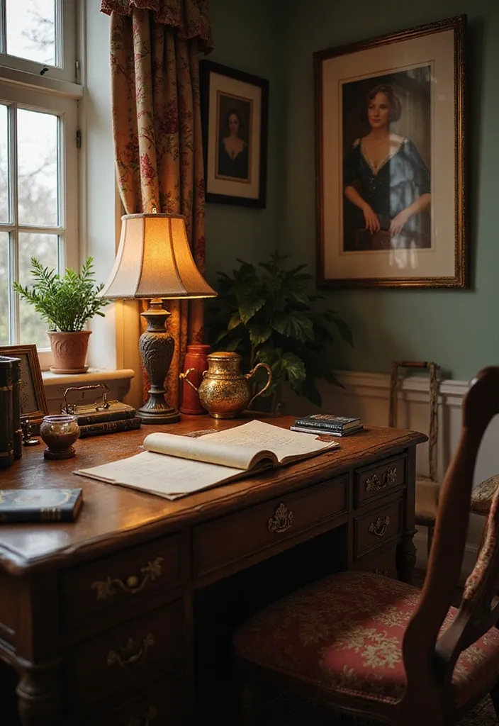 15 Stunning Home Office Desks That Will Transform Your Workspace (You Won't Believe #9!) - 11. Classic Writing Desk