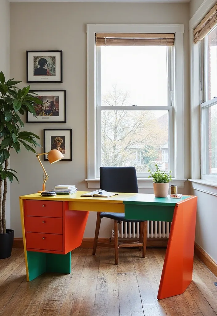 15 Stunning Home Office Desks That Will Transform Your Workspace (You Won't Believe #9!) - 14. Statement Desks