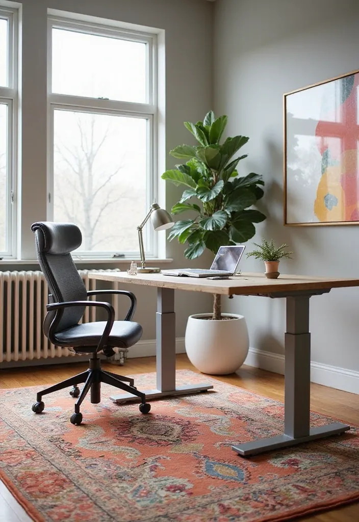 15 Stunning Home Office Desks That Will Transform Your Workspace (You Won't Believe #9!) - 6. Function Meets Fashion