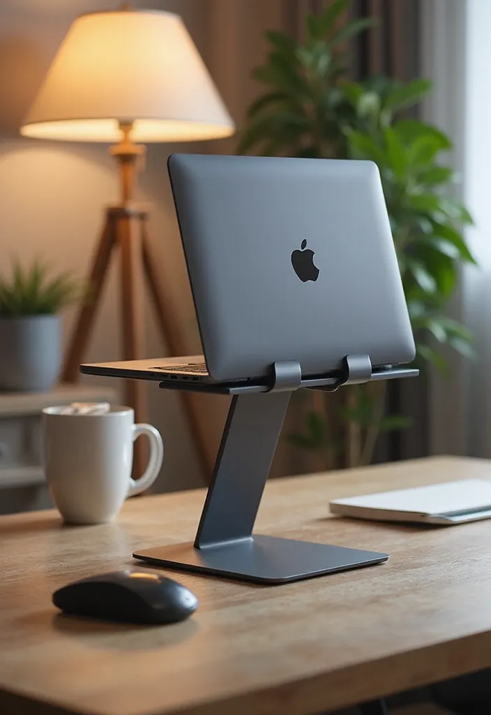 15 Unique MacBook Accessories for Your Home Office That'll Transform Your Workspace! - 1. Ergonomic Laptop Stand
