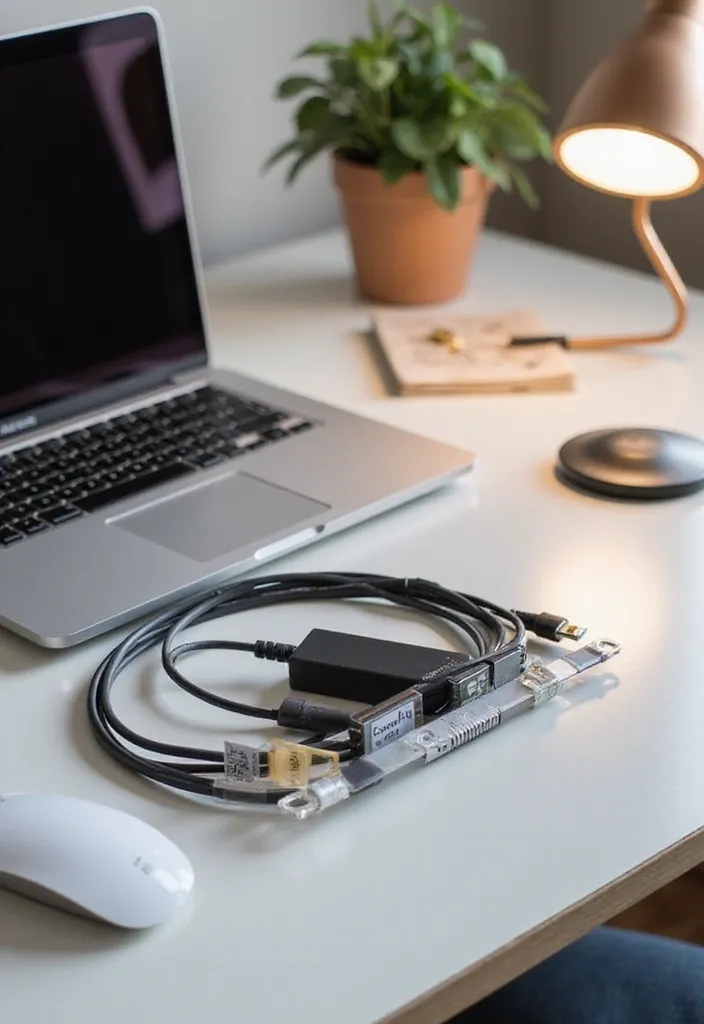 15 Unique MacBook Accessories for Your Home Office That'll Transform Your Workspace! - 2. Cable Management Solutions