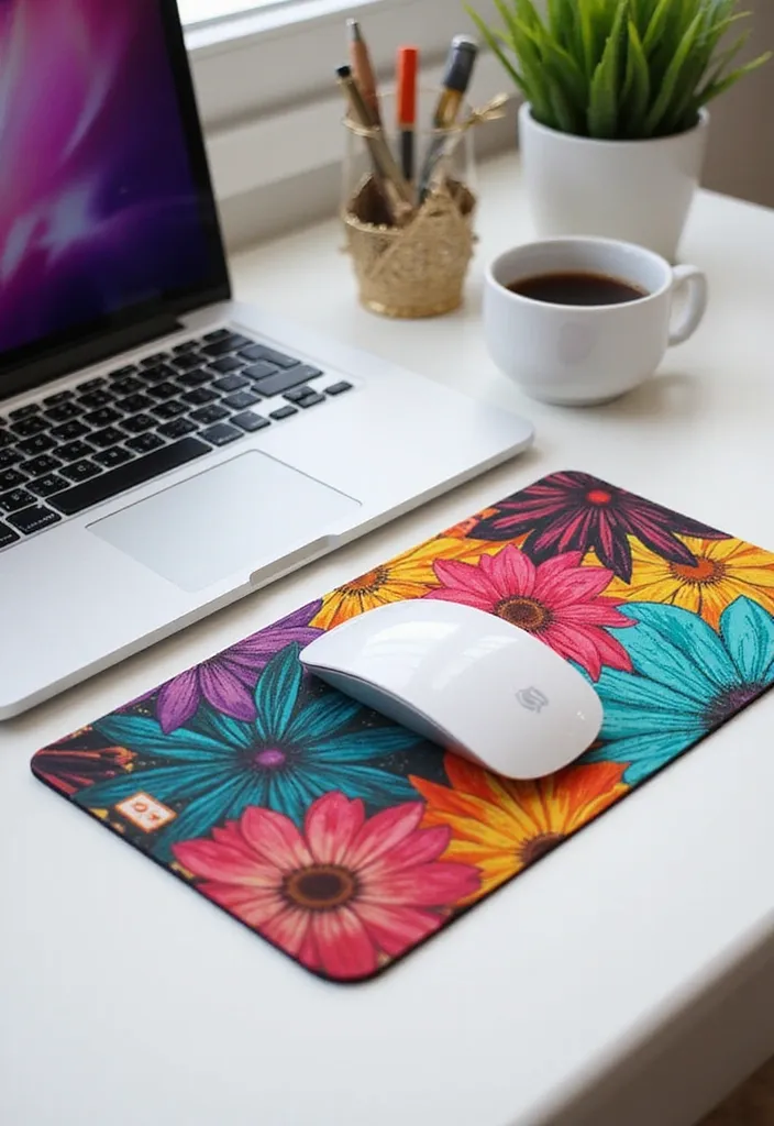15 Unique MacBook Accessories for Your Home Office That'll Transform Your Workspace! - 3. Aesthetically Pleasing Mouse Pad