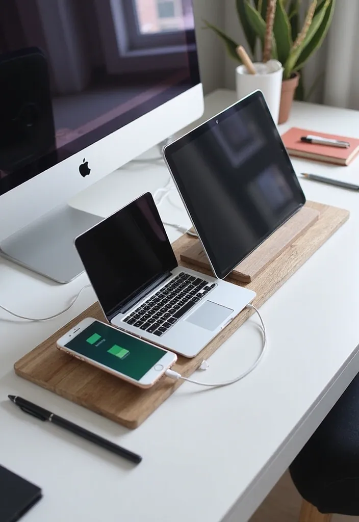 15 Unique MacBook Accessories for Your Home Office That'll Transform Your Workspace! - 4. Multi-Device Charging Station