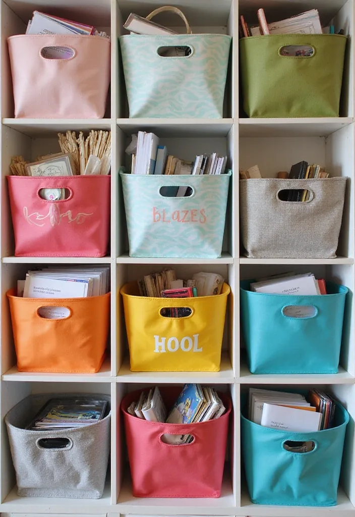 21 File Storage Solutions That Will Make Your Paperwork Disappear Like Magic! - 15. Multi-Purpose Storage Bins