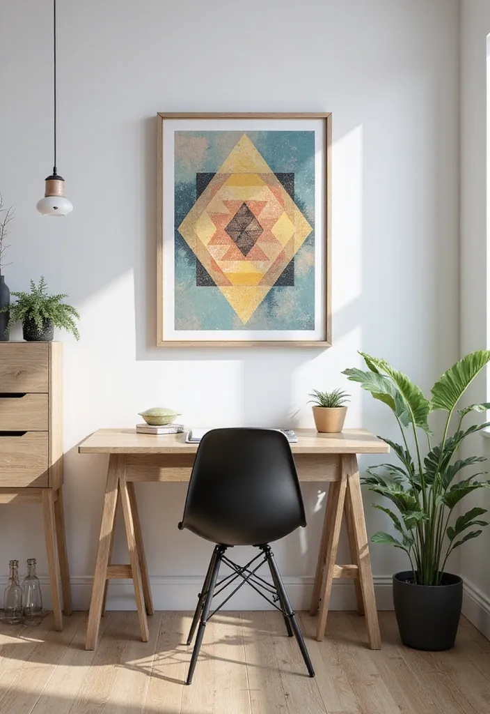 25 Stunning Professional Art Pieces That'll Transform Your Home Office into a Creative Oasis! - 24. Art for Focus: Concentration Boosters