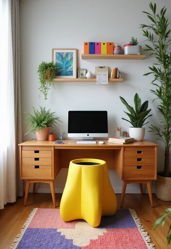 9 Functional Trash Cans That Boost Your Home Office Productivity (Don't Miss #2!) - 2. The Stylish Statement Piece