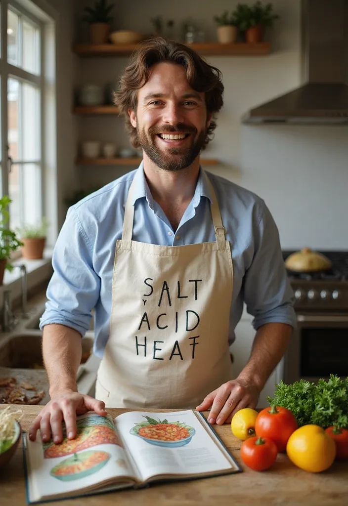 13 Cookbooks That Will Inspire Your Foodie Dad to Cook Like a Pro (Perfect for Father's Day!) - 1. 'Salt, Fat, Acid, Heat' by Samin Nosrat