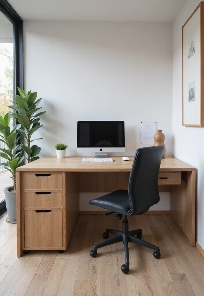 15 Genius Cable Concealment Hacks for a Tidy Workspace (Say Goodbye to Clutter!) - 13. Use Your Furniture