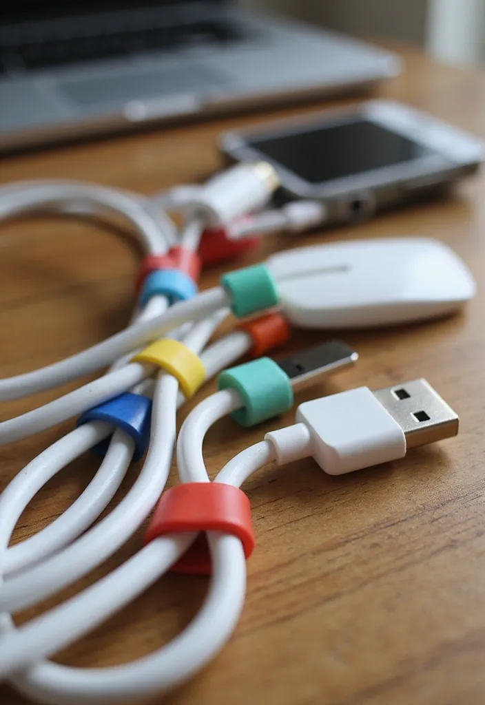 15 Genius Cable Concealment Hacks for a Tidy Workspace (Say Goodbye to Clutter!) - 2. Cable Sleeves