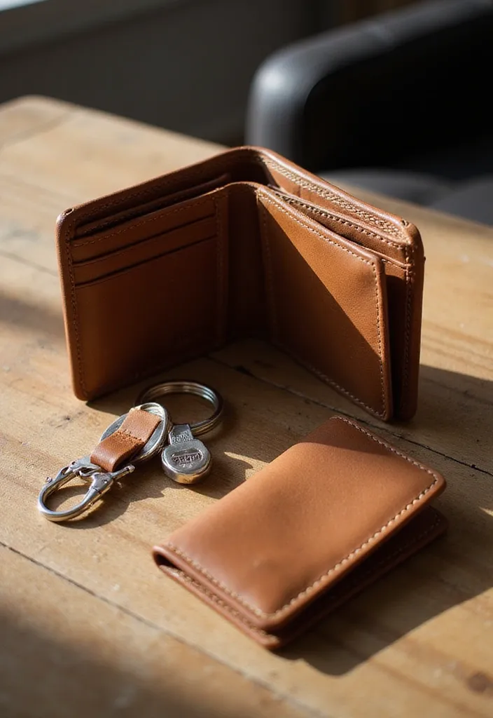 15 Luxury Gifts for Dads Who Have Everything (Wait Until You See #8!) - 4. Luxurious Leather Wallet
