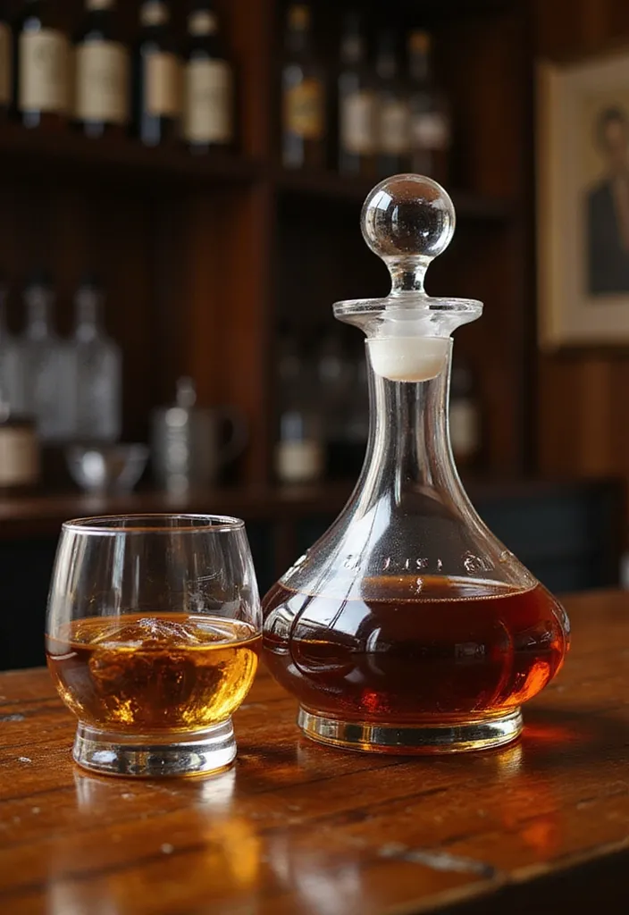 16 Luxury Gifts for the Dad Who Deserves the Best This Father's Day! - 4. Premium Whiskey Decanter Set