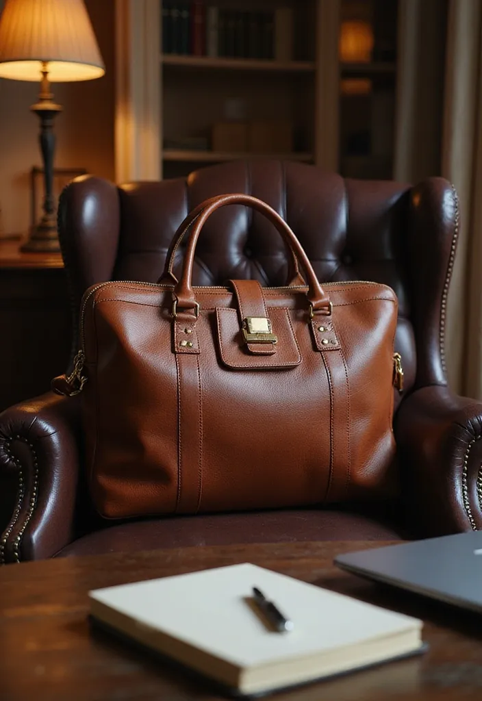 16 Luxury Gifts for the Dad Who Deserves the Best This Father's Day! - 8. Luxury Leather Briefcase