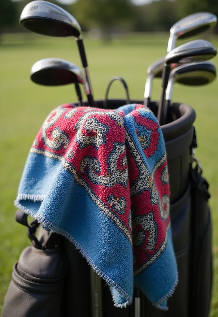 18 Luxury Golf Gifts That Will Make Your Dad Feel Like a VIP (Spoil Him with #5!) - 11. Premium Golf Towel