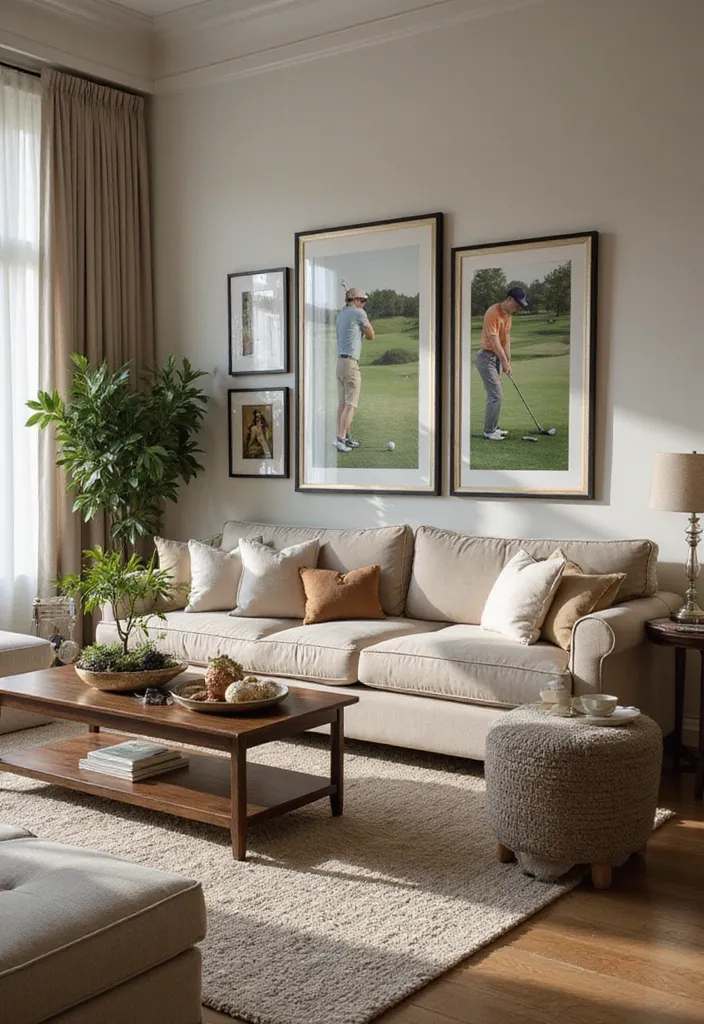 18 Luxury Golf Gifts That Will Make Your Dad Feel Like a VIP (Spoil Him with #5!) - 17. Golf-themed Home Decor