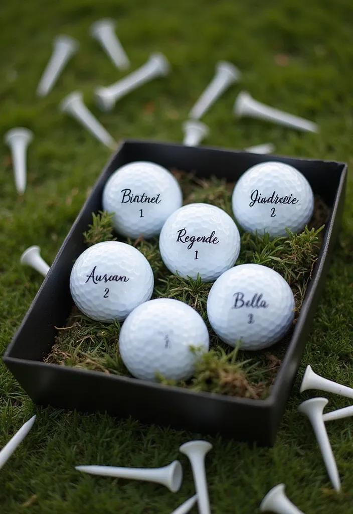 18 Luxury Golf Gifts That Will Make Your Dad Feel Like a VIP (Spoil Him with #5!) - 5. Personalized Golf Balls