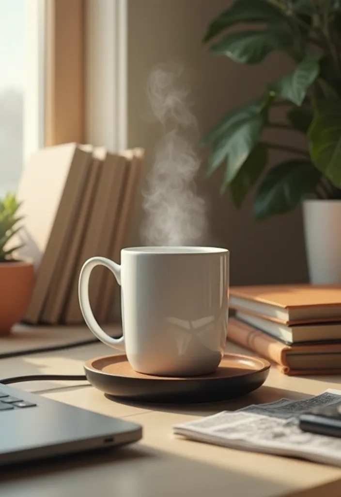 18 Must-Have Tech Gifts for Dads Who Think They Have It All (Wait Until You See #12!) - 1. Smart Mug Warmer