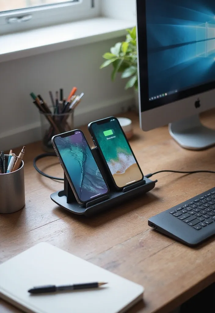 18 Must-Have Tech Gifts for Dads Who Think They Have It All (Wait Until You See #12!) - 6. Wireless Charging Station