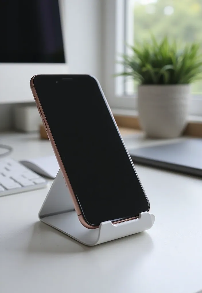 20 Home Office Accessories That Show Dad Just How Much You Care (Best Dad Ever!) - 15. Desk Phone Stand