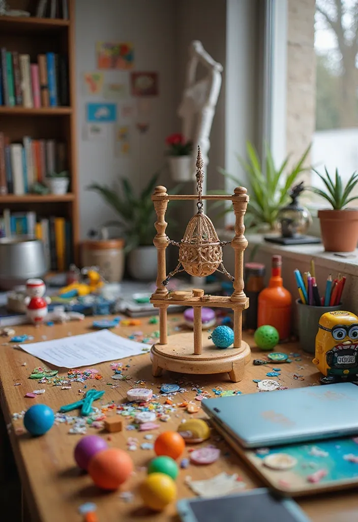 20 Home Office Accessories That Show Dad Just How Much You Care (Best Dad Ever!) - 3. Fun Desk Toys