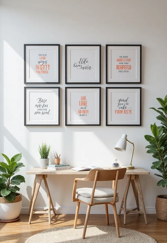 20 Home Office Accessories That Show Dad Just How Much You Care (Best Dad Ever!) - 5. Inspirational Wall Art