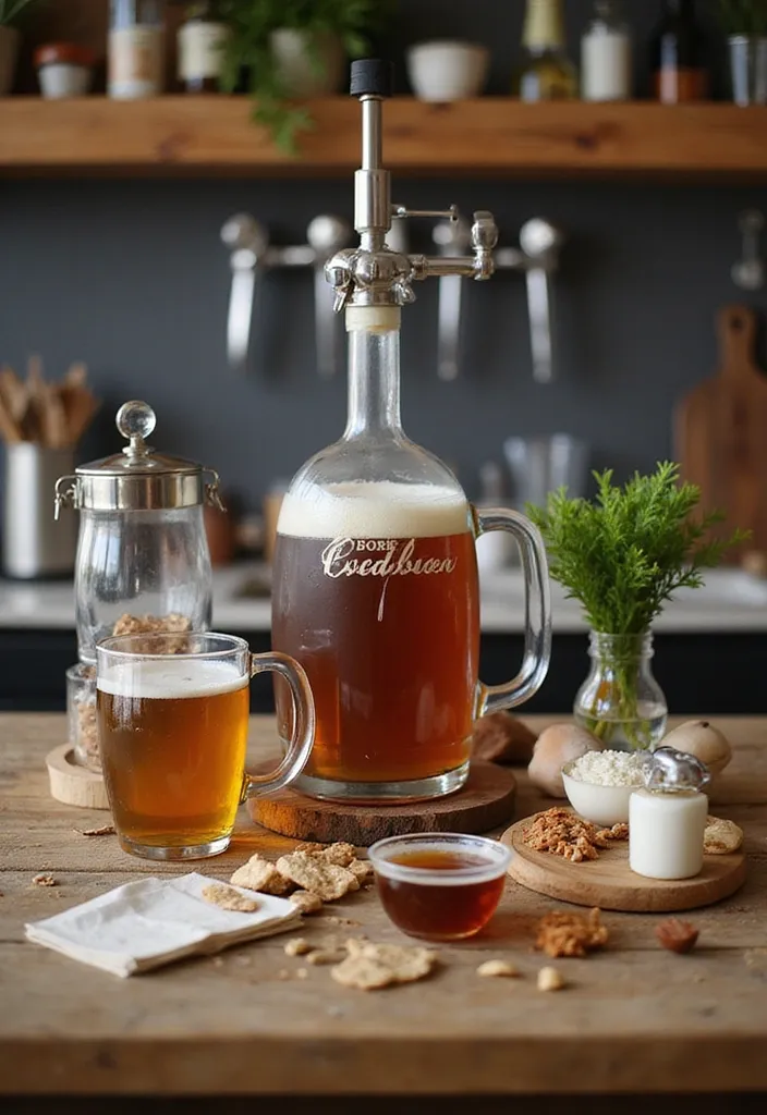 25 Unique Gifts for the Foodie Dad Who Has Everything (He'll Be Speechless at #14!) - 12. Craft Beer Brewing Kit