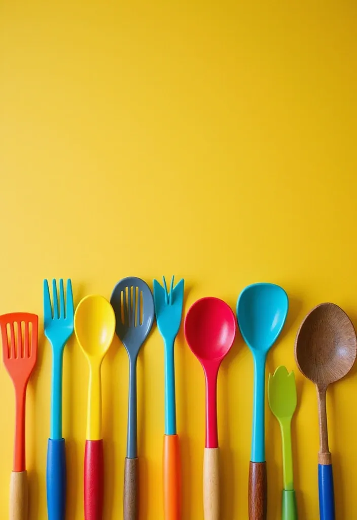 25 Unique Gifts for the Foodie Dad Who Has Everything (He'll Be Speechless at #14!) - 13. Cooking Utensil Set with a Twist
