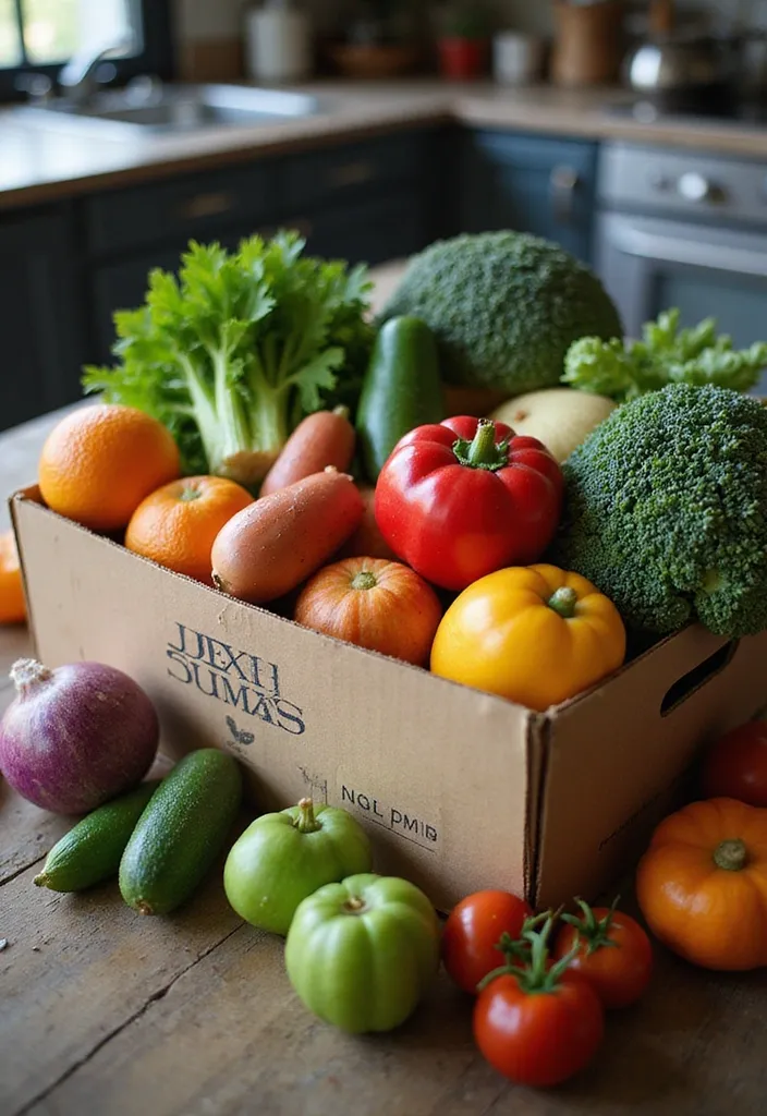 25 Unique Gifts for the Foodie Dad Who Has Everything (He'll Be Speechless at #14!) - 20. Local Farm Box Subscription