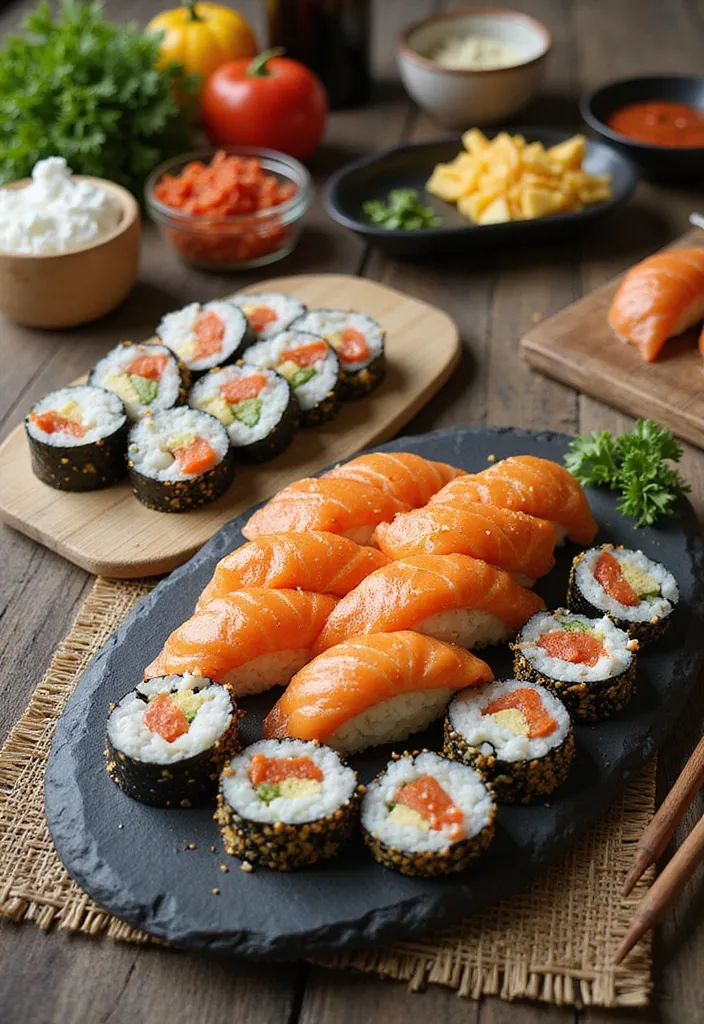 25 Unique Gifts for the Foodie Dad Who Has Everything (He'll Be Speechless at #14!) - 6. Sushi Making Kit