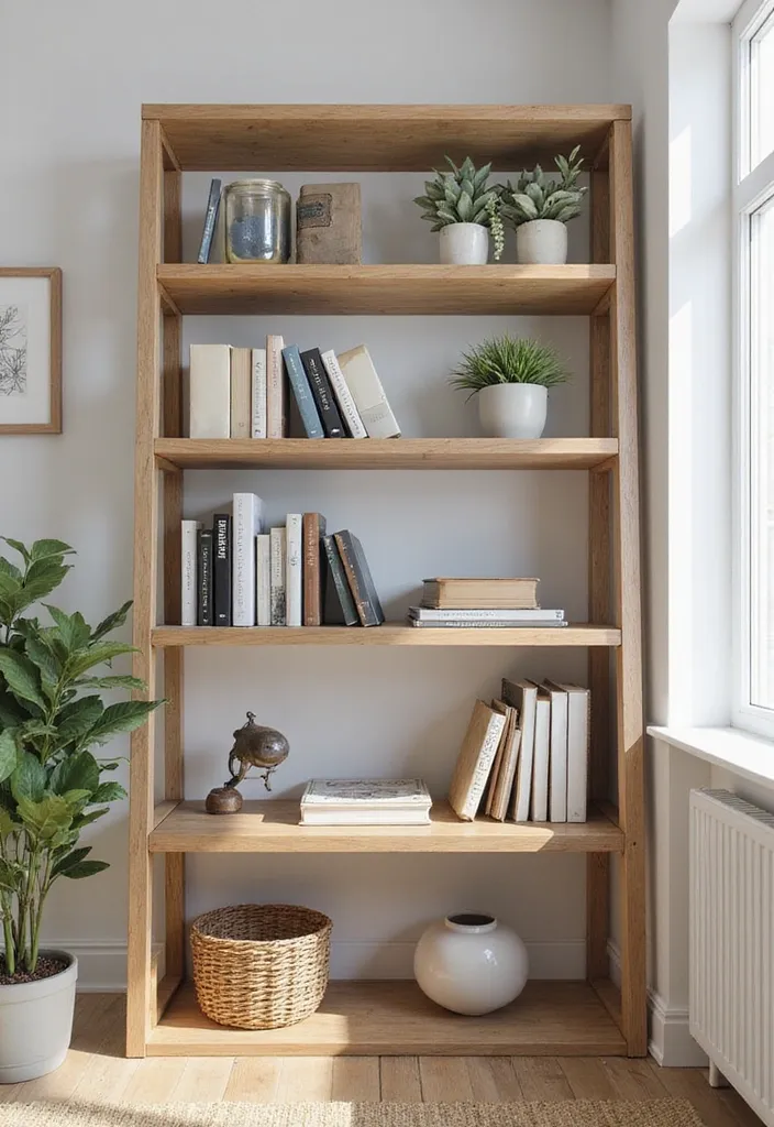 19 Functional Storage Designs for Small Office Accessories (Say Goodbye to Clutter!) - 13. Compact Shelf Units