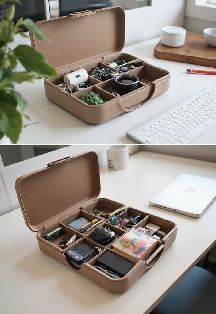 19 Functional Storage Designs for Small Office Accessories (Say Goodbye to Clutter!) - 17. Foldable Organizers