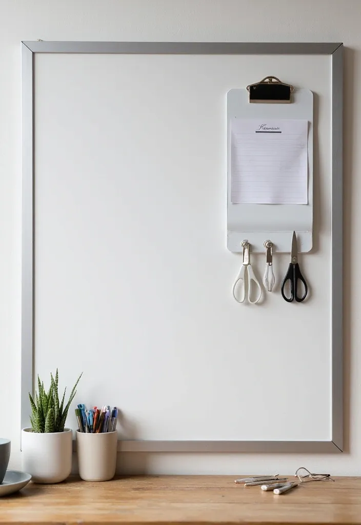 19 Functional Storage Designs for Small Office Accessories (Say Goodbye to Clutter!) - 4. Magnetic Organizers